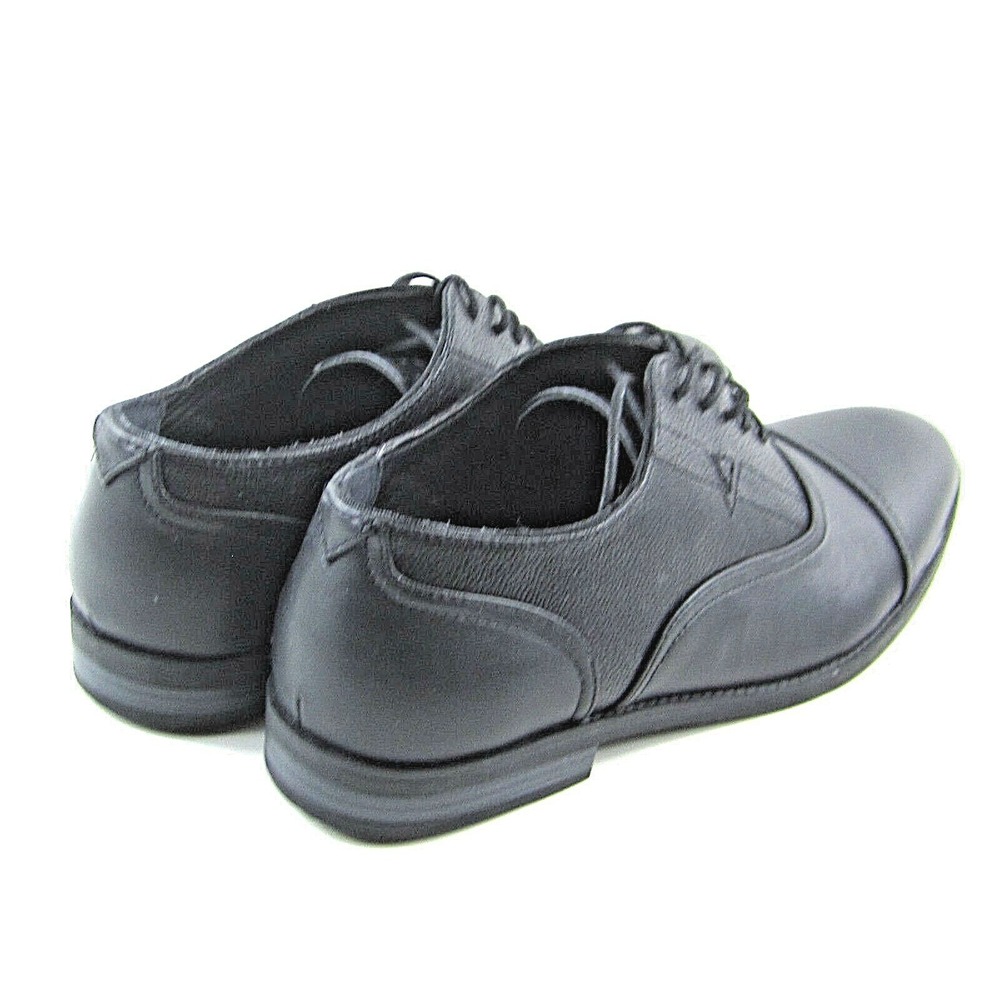 GUESS Oliver Men's Black Cap Toe Oxford Dress Shoes Lace Up Formal Size 9.5 M - Picture 4 of 11